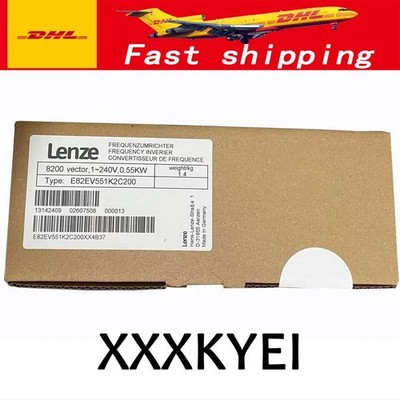 E82EV551K2C200 1PC NEW Sealed Lenze Frequency Inverter E82EV551K2C200