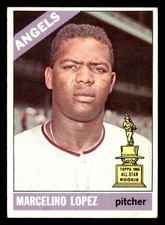 1966 Topps #155 Marcelino Lopez