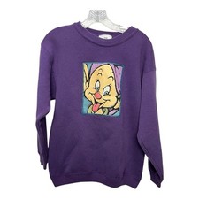 Vintage The Disney Store Sweatshirt Dopey Dwarf Made In USA Sweatshirt Small