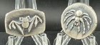 Lot of 2 Wild Pig Pours 1/2 Ozt Each .999 Fine Silver Rounds Spider and Bat