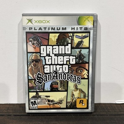 Grand Theft Auto San Andreas Xbox - Complete with Map & Manual