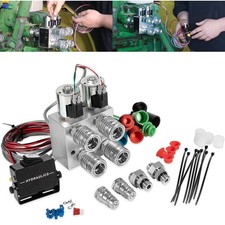 For John Deere Hydraulic Multiplier Scv Splitter Diverter Manifold Valve Kit