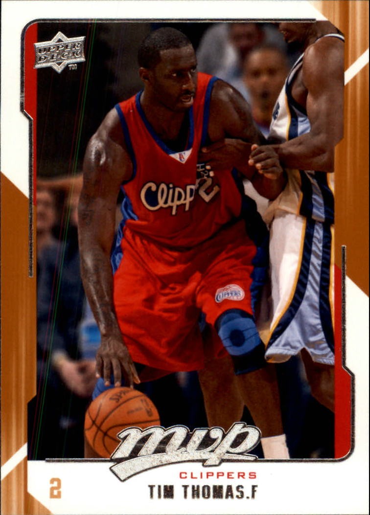 2008-09 Upper Deck MVP #68 Tim Thomas - BSK