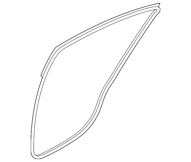 Genuine Hyundai 2017-2020 Elantra Door Weather-Strip 83140-F3000
