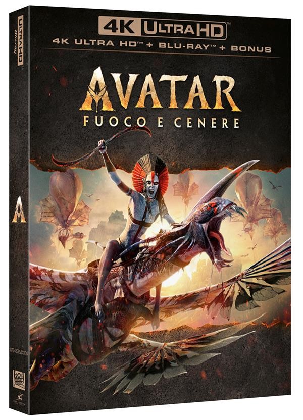 Avatar: Fuoco E Cenere 4K Ultra HD + 2 Blu-ray HD Blu-ray