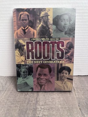 Roots The Next Generations DVD 4-Disc Set Slipcover 2007 David L. Wolper