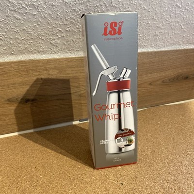 ISI Thermo Whip Plus 0,5L Sahnespender Sahnebereiter Sahneapparat Edelstahl
