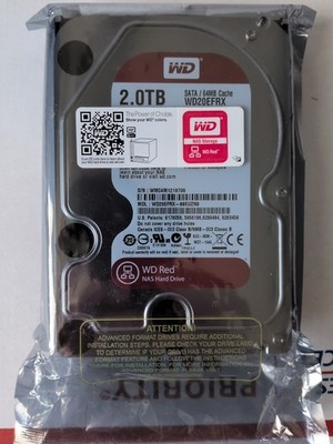 WD Red Plus 2TB Internal Enterprise Drive 5400RPM SATA 3.5'' 64MB Cache WD20EFRX