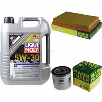 Mann Inspektionspaket Liqui Moly 5L 5W-30 FüR Ford Fiesta Iv 1.25I 16V