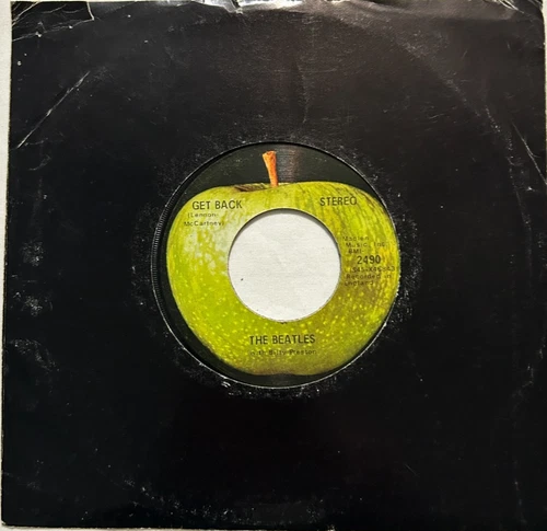 The Beatles - Get Back / Don't Let Me Down - 7" Apple 2490, 45 rpm / Orig Sleeve