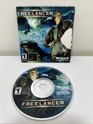 Freelancer PC Game (Microsoft Game Studios) Disc And Sleeve Only - Rare