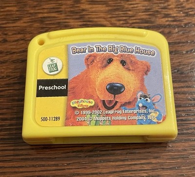 My First Leap Pad Game Cartridge Leap Frog Preschool Bear in the Big Blue House