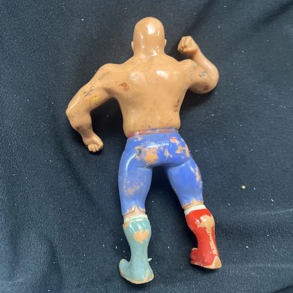 Винтажная фигурка 1984 Iron Shiek LJN Titan Sports 8 дюймов WWF WWE - Изображение 2 из 3