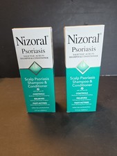Nizoral Scalp Psoriasis Shampoo  Conditioner 11oz 2 Pack Exp 11/27