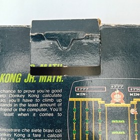 Donkey Kong Jr. Math NES (Mattel GBR PAL) - CIB Boxed - UNPUNCHED HANG-TAB - TES