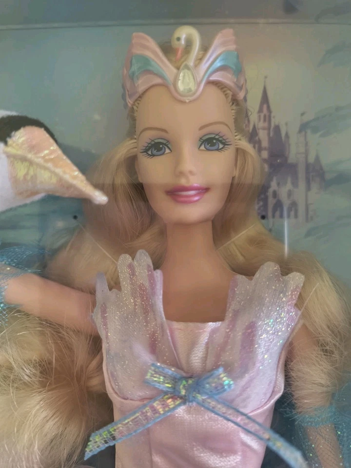 Muñeca Barbie Lago de los Cisnes Odette Fantasy Tales Collection Mattel B5828 2003 de colección Foto 3 de 3