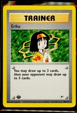 Erika [1st Edition] #100 Prices | Pokemon Gym Heroes | Pokemon Cards