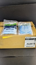 Case Of 48 Pair Halyard Patient Slippers 46686 Blue Size Medium