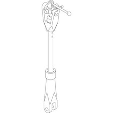 Ar44555 Lift Link Assembly Adjustable Fits John Deere 2510 3010 3020 ++ Tractors