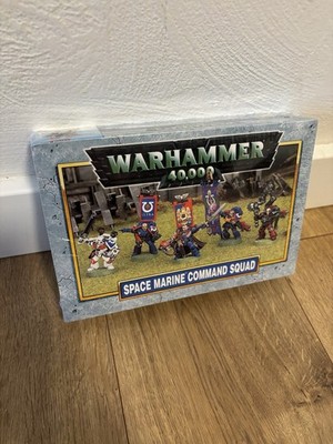 WARHAMMER 40K . 3rd EDITION SEALED BOX SET, SPACE MARINE COMMAND SQUAD