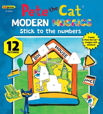 Teacher Created Resources Pete The Cat Modern Mosaics Stick to The Numbers - PBK