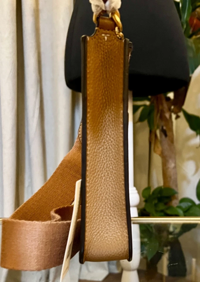 NWT AUTHENTIC TORY BURCH CAMEL THEA CROSSBODY - Image 4 of 4