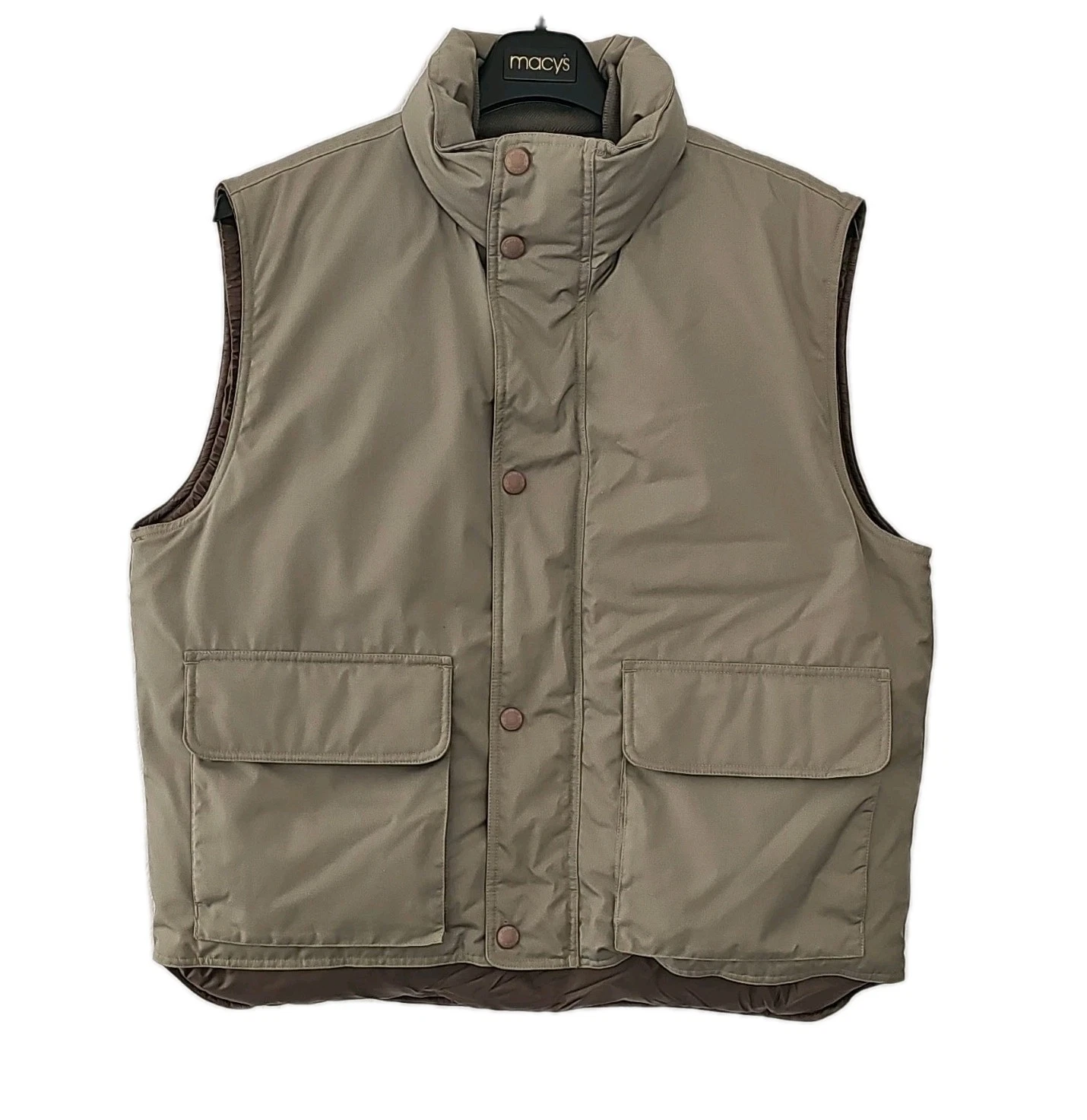 Cabela's Goose Down Soft Puffer Vest Quilted Men's L Reg Outdoor Fish Hunt Gear