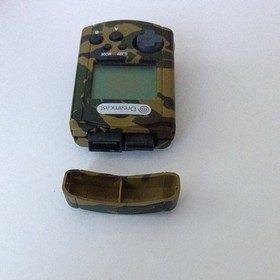 SEGA Dreamcast Camouflage Controller Visual Memory VMU Set Khaki Japan Used JP
