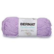 Bernat Handicrafter Cotton Scents Yarn, 1.5 oz, Gauge 4 Medium Worsted, Lavender