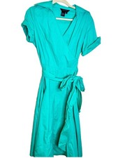 Sandro  Cotton Tie Front Dress