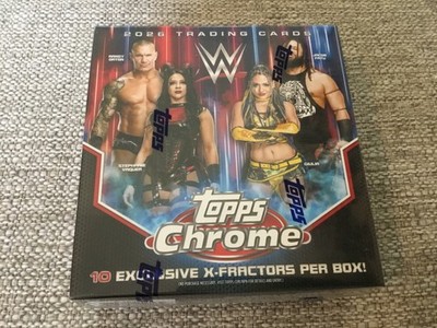 2026 Topps Chrome WWE Mega Box