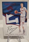 KRISTAPS PORZINGIS 2016-17 Immaculate Collection RPA - 15/25 #PP-KP