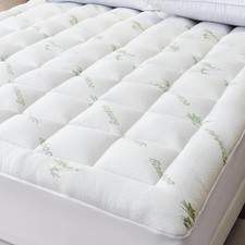 Cooling Mattress Topper California King Extra Soft Pillow Top Mattress Pad,