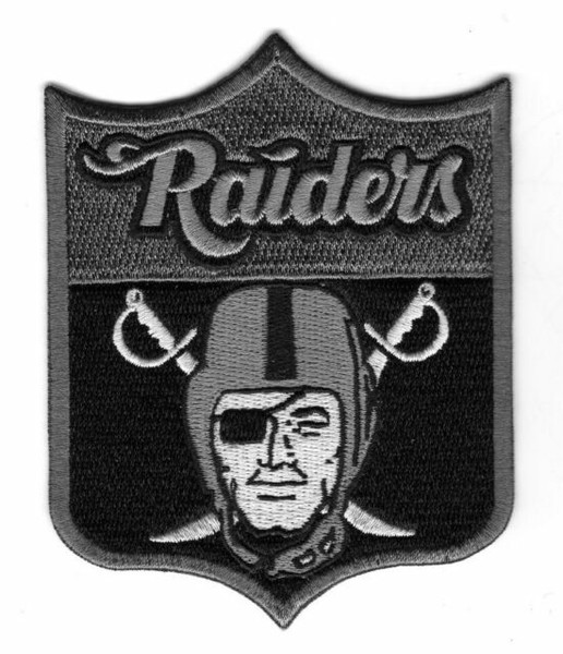 Oakland Raiders NFL Shield Raider Nation for Life Football