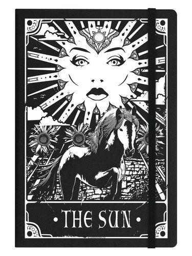 Deadly Tarot Gothic A5 Hard Cover Notebook ~ 21 x 14cm - Foto 35 di 64