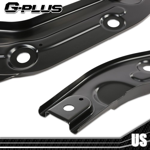 Fit For 12-2015 Volkswagen Passat Black Radiator Support Left + Right Pair Set - Picture 4 of 9