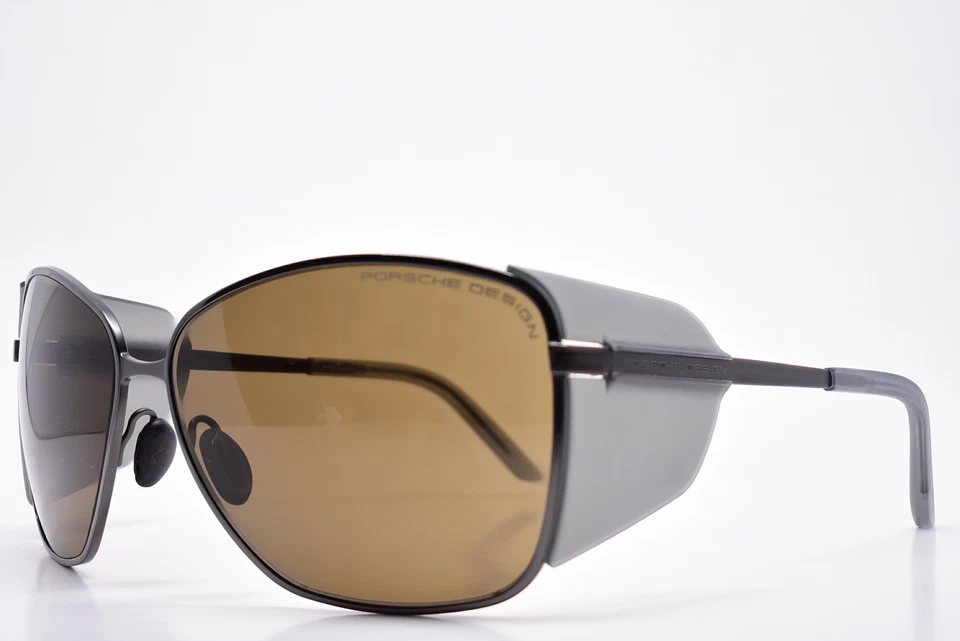 Óculos de sol Porsche Design 8599 A 63-13-130 novo autêntico Japão $550 - Imagem 2 de 4
