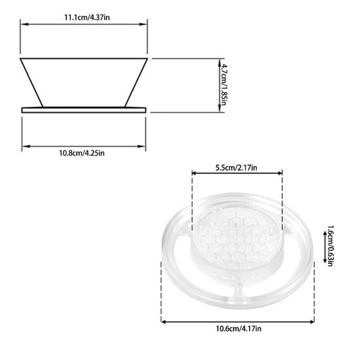 Upgraded Pour Over Coffee Filter Coffee Dripper Coffee Filter Coffee Flavour - Picture 8 of 11