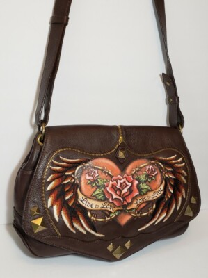 LIMITED EDITION ISABELLA FIORE BRIDGET LIVE TO LOVE BRN SHOULDER