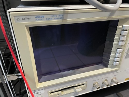 Analizator sygnału Agilent 4352B + 8664A VCO/ PLL / zestaw do pomiaru szumów fazy odczyt! - Zdjęcie 7 z 9