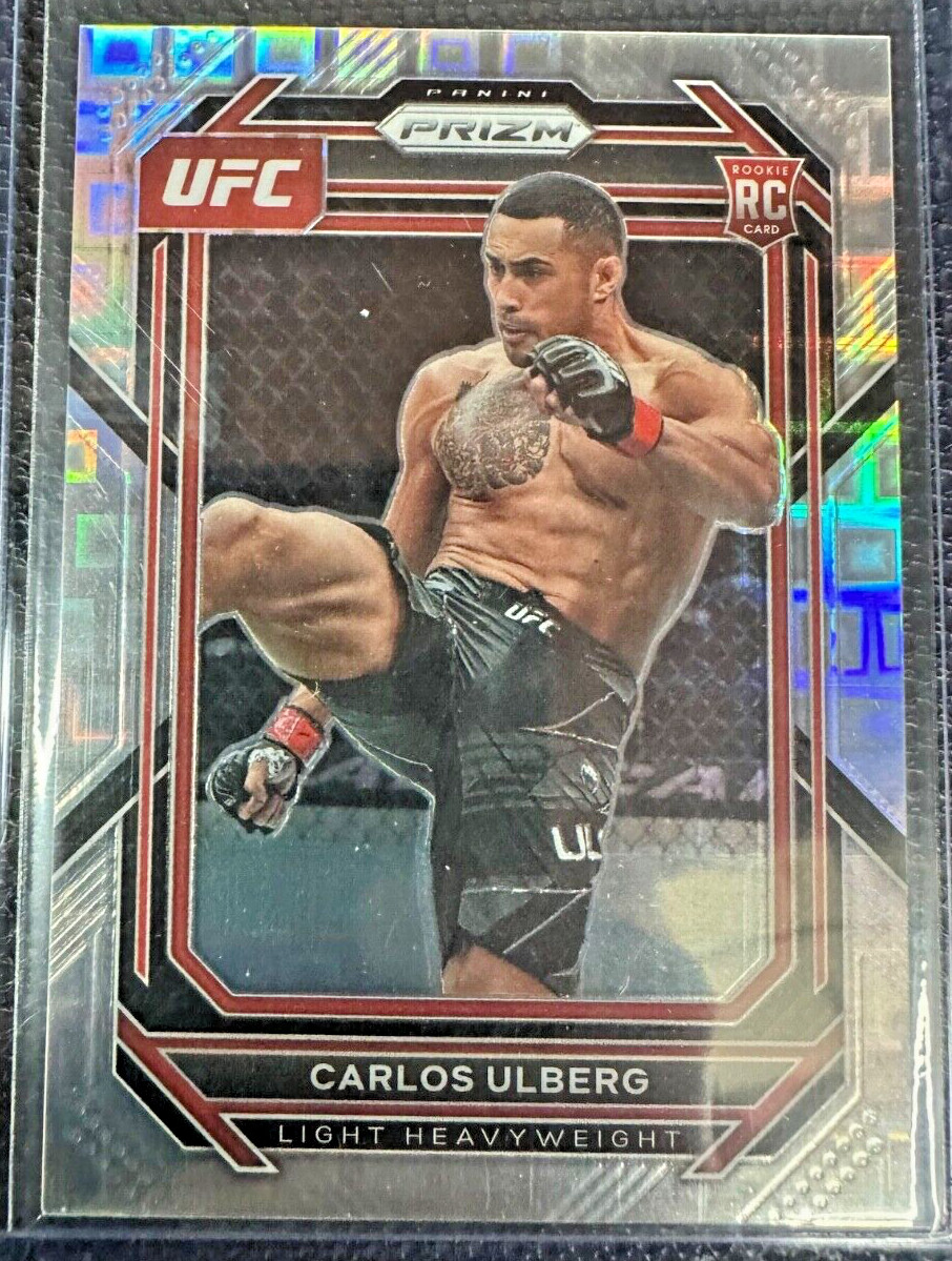 2023 PANINI PRIZM UFC CARLOS ULBERG RC /99 Pandora Silver Prizm ROOKIE #134 SSP