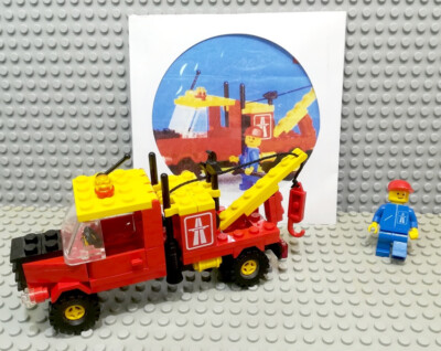 LEGO  6674 CRANE TRUCK BA ABSCHLEPWAGEN LKW FIGUR LEGOLAND CITY TOWN (2)