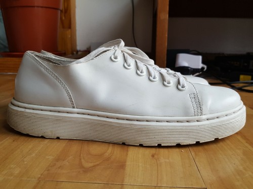 Dr Martens White Dante Lace Up shoes UK 7, EU 41 - Picture 4 of 9