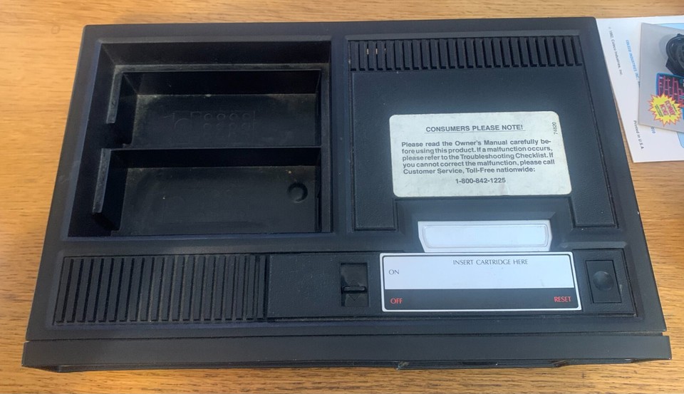 Volant Expansion Module #2 Pour Colecovision + Jeu Turbo - État Correct