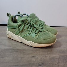 Puma Blaze of Glory Pistacho Verde Hombre 8 Zapatos Tenis 388601-02 Trinomic