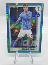 Mario Gila ‘23 Topps Merlin Rookie Aqua Refractor SS Lazio