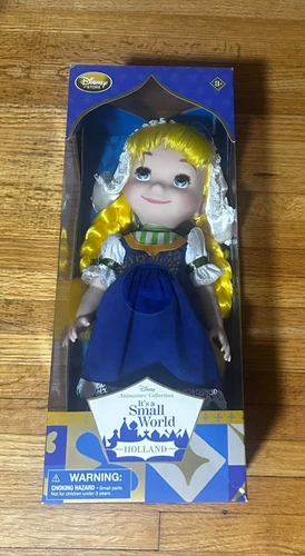 Disney Animators Collection It's A Small World HOLLAND Singing Doll RETIRED RARE