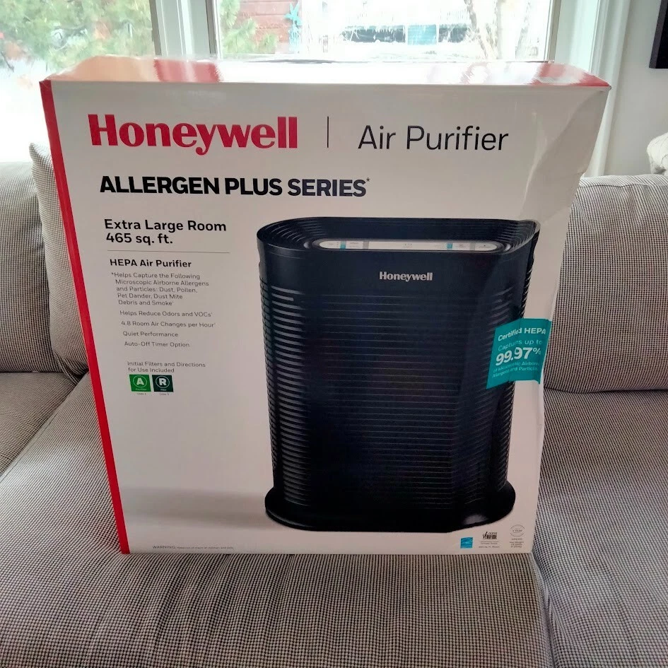 Honeywell True HEPA Whole Room Air Purifier with Allergen Remover HPA300