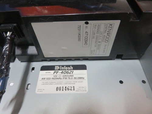 OEM Subaru Legacy McIntosh PF-40621/FH-201BF2/EF-12081 Amplifier BP5 BP9 from JP - Picture 7 of 8