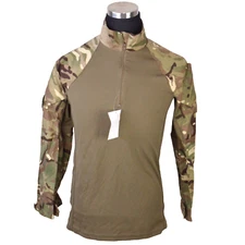 British Army Combat Shirt UBACS 170/90 Medium MTP Camo Green Beige Zip